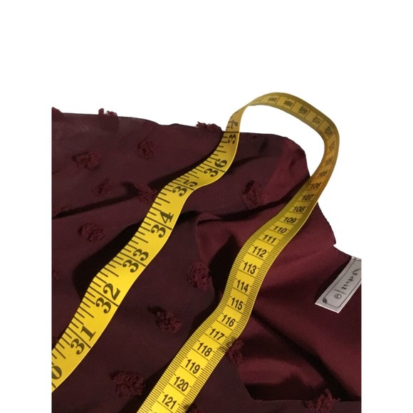 Fashion Collection Size Large Burgundy Dress NWOT - Picture 8 of 9